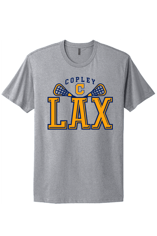 LAX ATHLETIC GRAY TEE