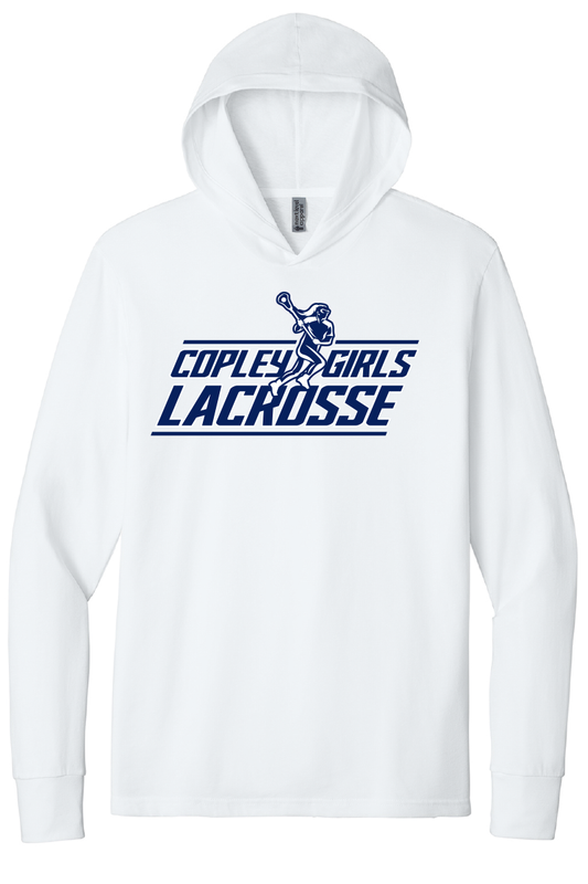 LIGHT HOODED PULLOVER WHITE